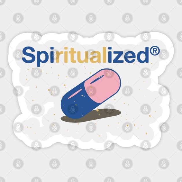 Spiritualized // Fanmade Sticker by KokaLoca